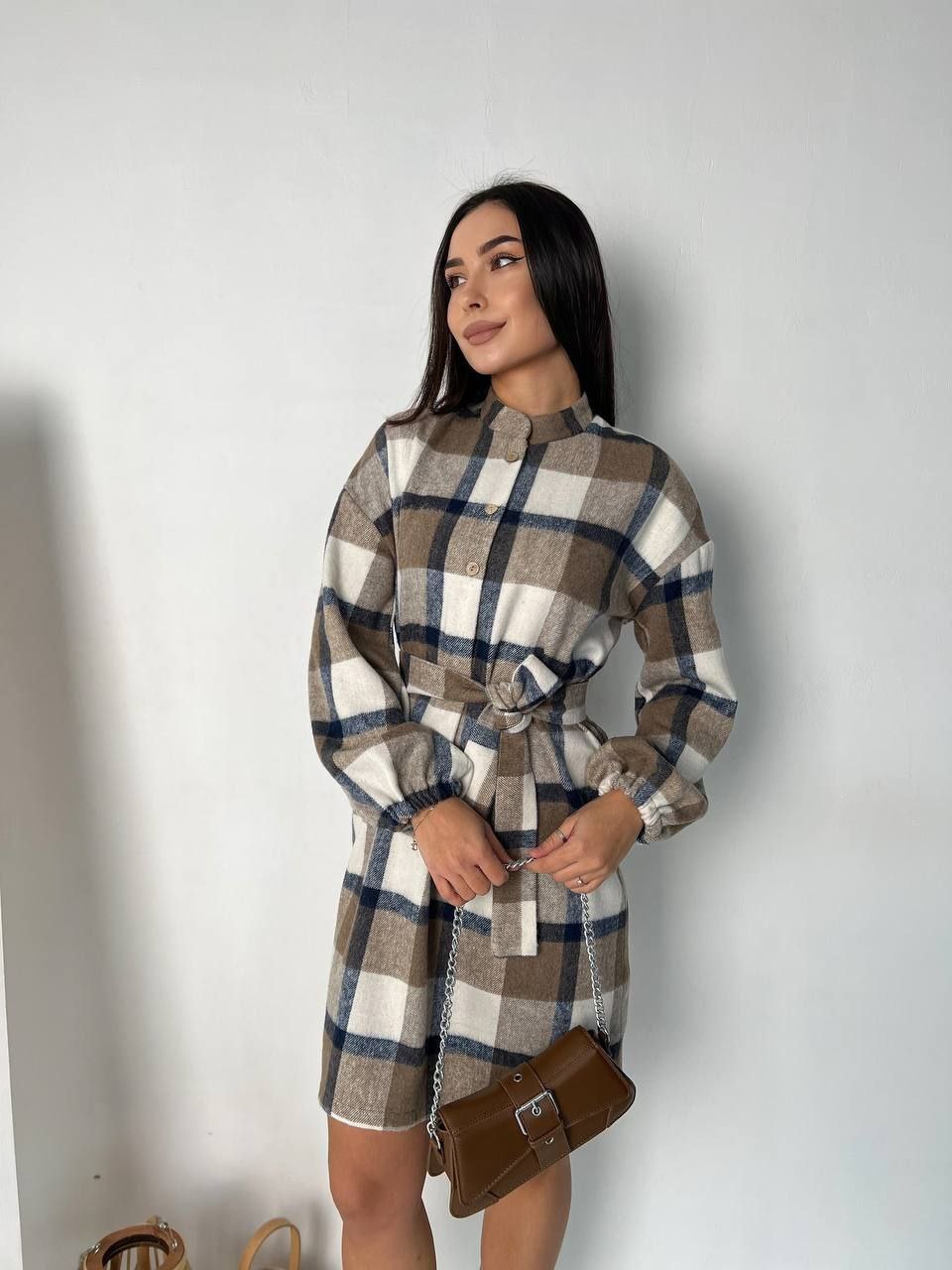 РОЗПРОДАЖ
Сукня, тканина сорочкова преміум якості
✅ Заміри ( по виробу в не натягнутій тканині)
Обʼєм грудей: 108,116
Обʼєм стегон: 114, 122
Довжина по спинці:  98,100
Довжина  рукава: 75, 76