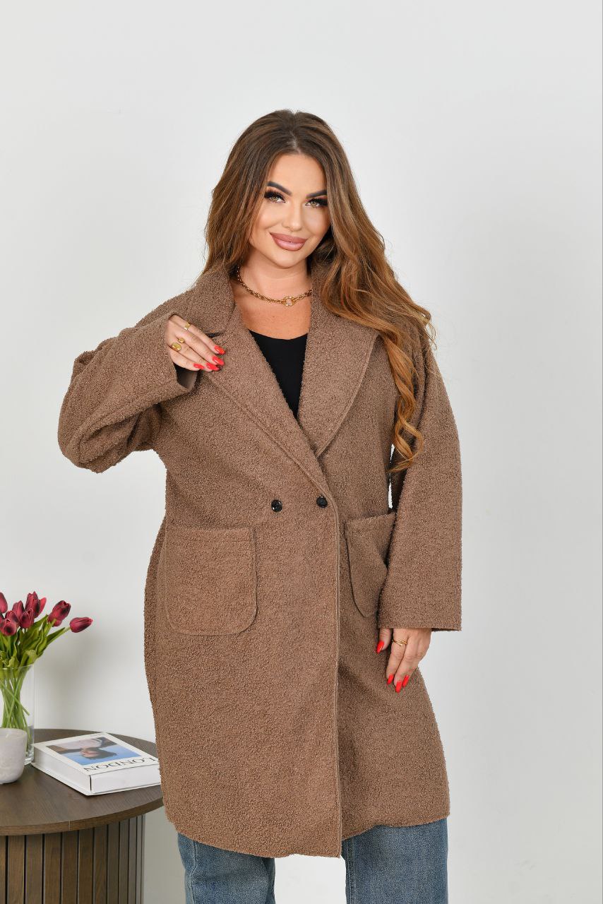 Чорна пятниця Жіноче стильне пальто
Тканина: баранець на флісі ( Туреччина)