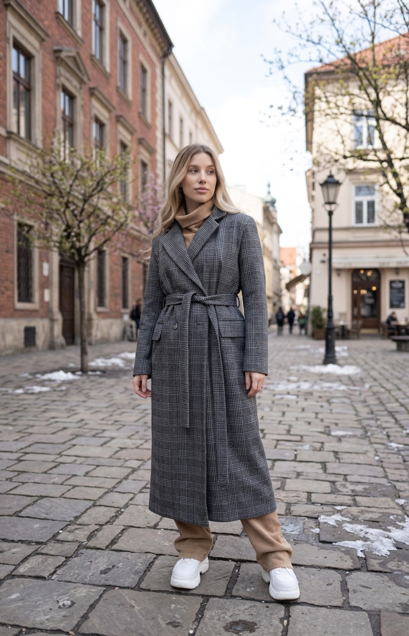 Знижки! Пальто оверсайз
Пальто утеплене 
🔹5427
матеріал: вовна 30%, акрил 45%, лавсан 25%. Підкладка стьобана на синтепоні 100. Крій оверсайз, чоловічий двобортний піджак (тренд цього сезону). Підплечники  вшити. Застібки – гудзики, додається пояс – можна приталювати, створюючи інший стиль образу. Довжина виробу 124 см, довжина рукава – 63см
Артикул: GARNA-642444