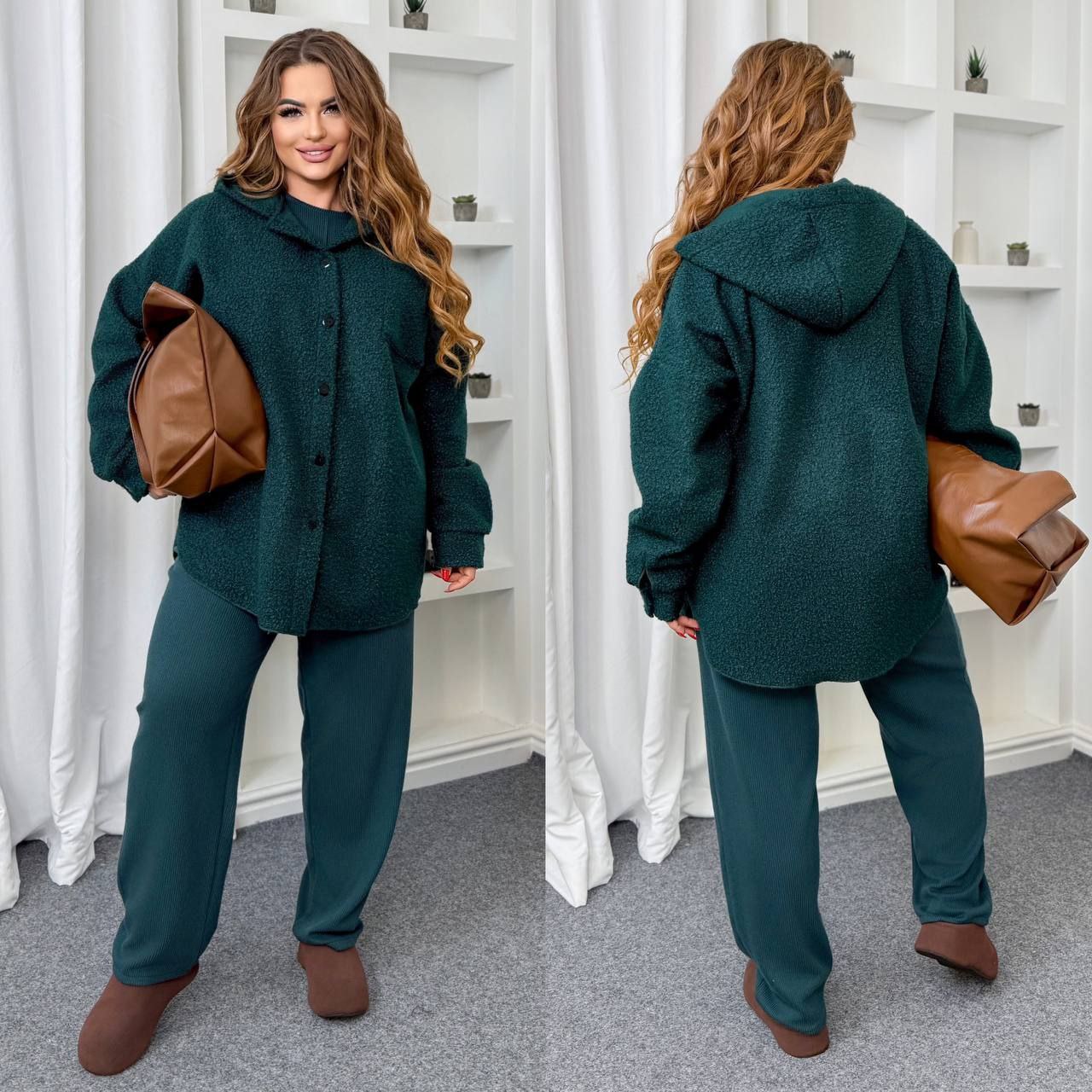 Сорочка баранчик
Наймодніший в сезоні Сорочка трикотаж баранець на флісі
Артикул: GARNA-358601