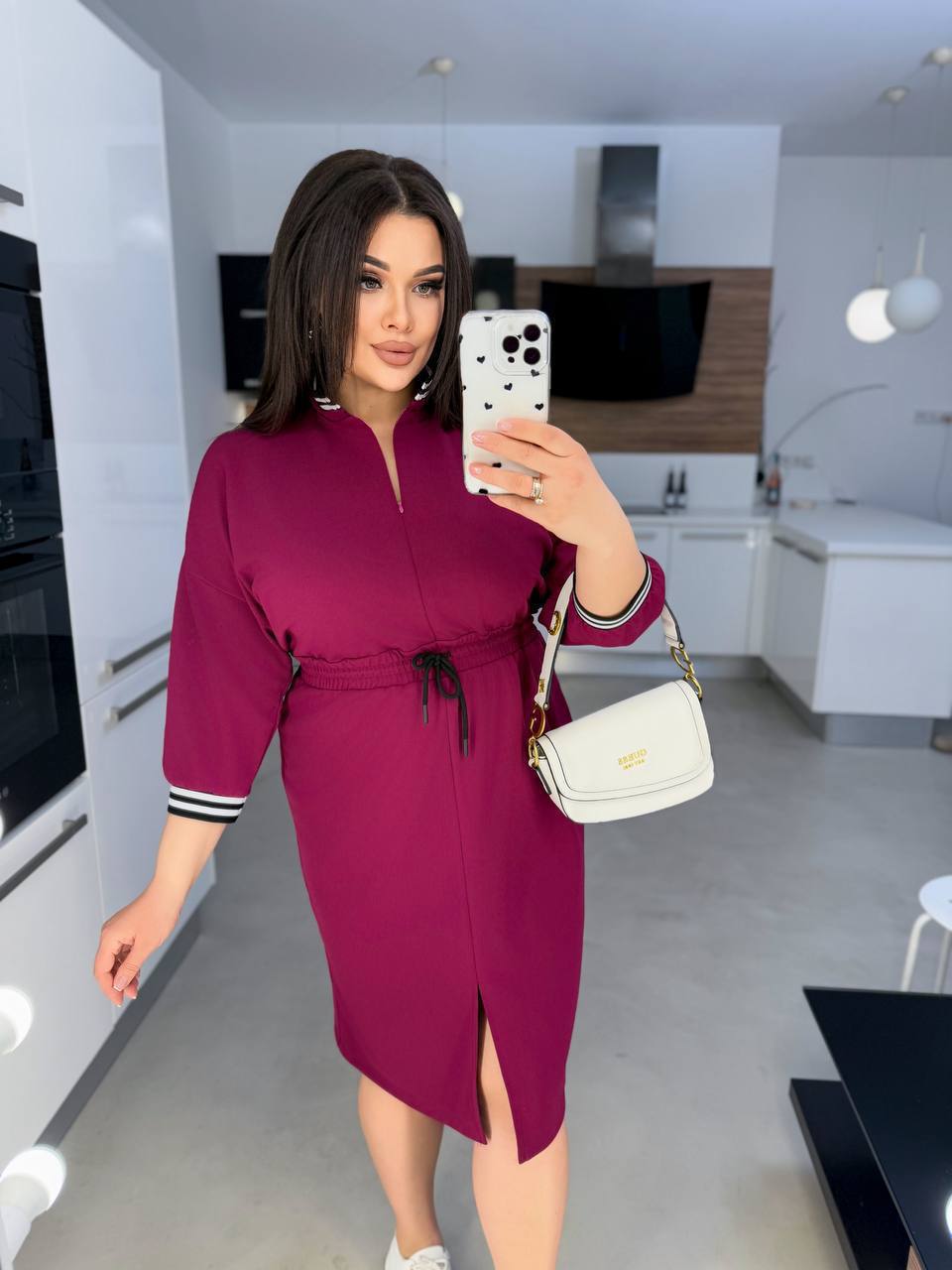 Знижки Сукня крепдайвінг
Плаття Арт 2705
Тканина трикотаж креп дайвінг
Артикул: GARNA-194365