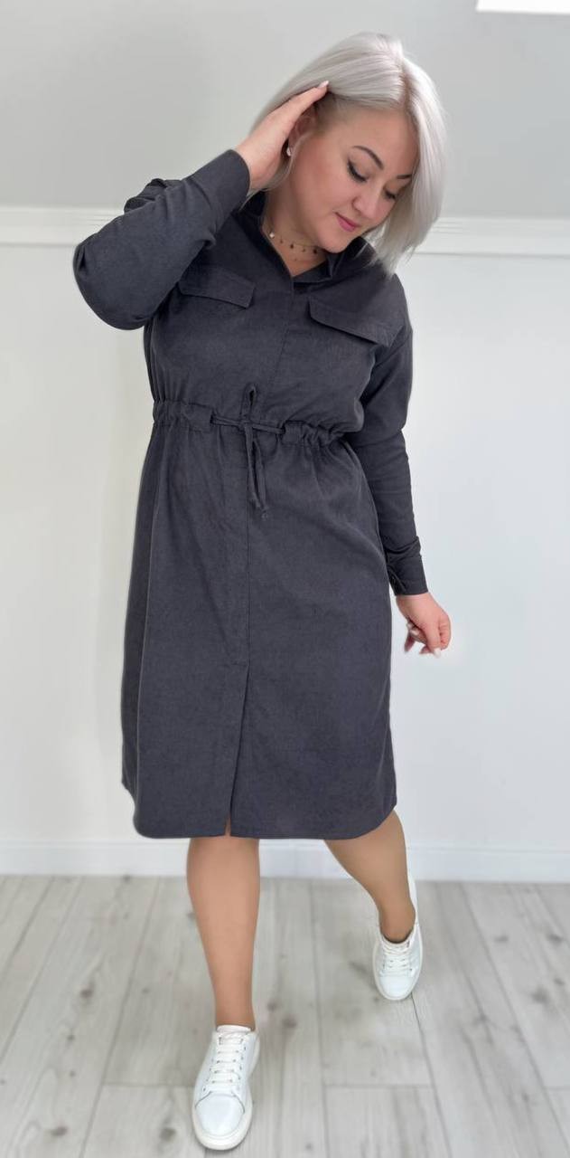 Знижки Сукня  мікровельвет
Плаття Арт 2772 х
Тканина вельвет
Артикул: GARNA-577297