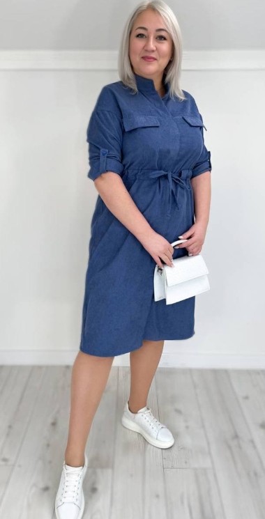 Знижки Сукня  мікровельвет
Плаття Арт 2772 х
Тканина вельвет
Артикул: GARNA-935819